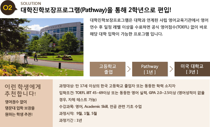 대학진학보장 프로그램